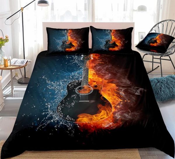 3d black guitar duvet cover set guitar on fire and water quilt cover black musical instruments bed set king 3pcs music dropship
3d black guitar duvet cover set guitar on fire and water quilt cover black musical instruments bed set king 3pcs music dropship