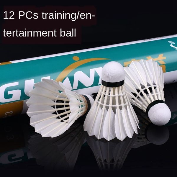 rz1wu guangyi no. 3 water duck medium thick resistant training entertainment wool ball badminton badminton family entertainment type 12 pack
rz1wu guangyi no. 3 water duck medium thick resistant training entertainment wool ball badminton badminton family entertainment type 12 pack