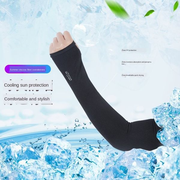 summer ice cool sun protection female arm sleeve male sleeve driving uv protection ice and gloves silk gloves long, Black
summer ice cool sun protection female arm sleeve male sleeve driving uv protection ice and gloves silk gloves long, Black