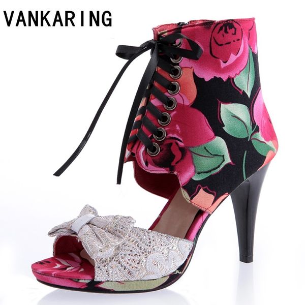 summer shoes sandals female floral bowknot bohemia high heel sandals fashion ankle summer boots open toe ladies sweet pumps, Black
summer shoes sandals female floral bowknot bohemia high heel sandals fashion ankle summer boots open toe ladies sweet pumps, Black