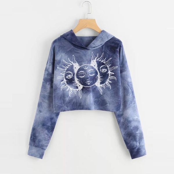 40 vintage women tie dye printed hoodies colorful patchwork long sleeve sweatshirt fashion fresh pullover short hoodies, Black
40 vintage women tie dye printed hoodies colorful patchwork long sleeve sweatshirt fashion fresh pullover short hoodies, Black