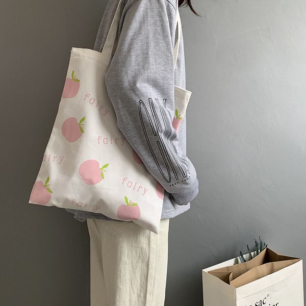women casual canvas shoulder bags art apple fairy cloth shopping bag girls students cotton tote bags reusable eco shopper
women casual canvas shoulder bags art apple fairy cloth shopping bag girls students cotton tote bags reusable eco shopper