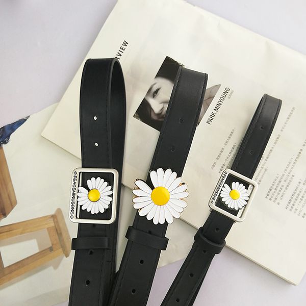 summer new fashion women leather belt personality daisy buckle female waist strap casual ladies trousers jeans black waistband, Black;brown
summer new fashion women leather belt personality daisy buckle female waist strap casual ladies trousers jeans black waistband, Black;brown