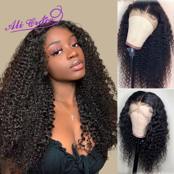 ali grace peruvian kinky curly lace front wigs 100% remy human hair wigs with baby hair 150% density pre-plucked natural color, Black
ali grace peruvian kinky curly lace front wigs 100% remy human hair wigs with baby hair 150% density pre-plucked natural color, Black