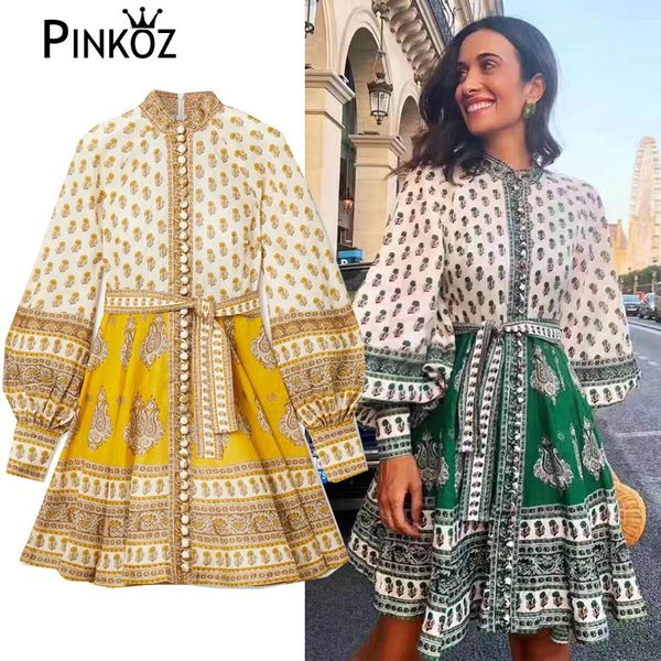 pinkoz ew spring summer stand collar hit color print lantern sleeve dress women vintage retro office lady dresses, Black;gray
pinkoz ew spring summer stand collar hit color print lantern sleeve dress women vintage retro office lady dresses, Black;gray