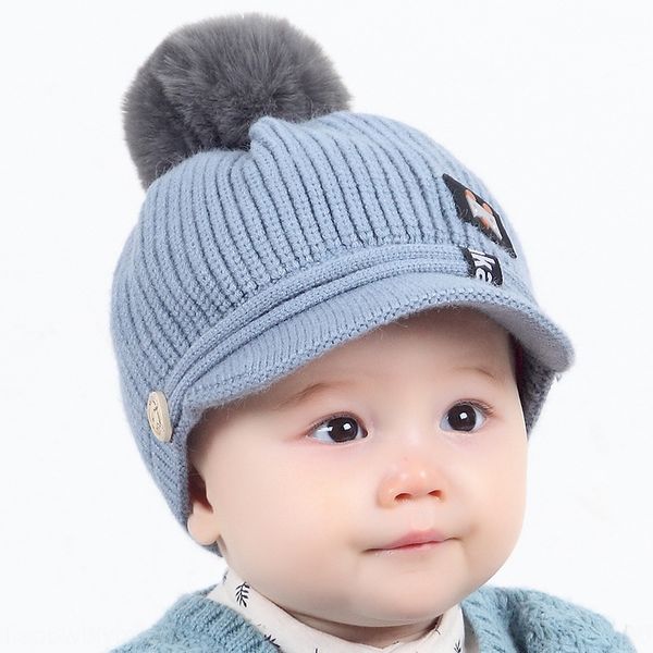 new korean style children's wool warm hat baby baseball cap twin cold-proof warm clothing accessories baby cap, Blue;gray
new korean style children's wool warm hat baby baseball cap twin cold-proof warm clothing accessories baby cap, Blue;gray