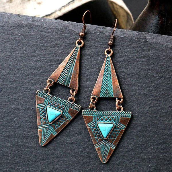 bohemia ethnic vintage dangle earrings geometric triangle gem drop women 2020 retro long tassel earrings fashion jewelry, Silver
bohemia ethnic vintage dangle earrings geometric triangle gem drop women 2020 retro long tassel earrings fashion jewelry, Silver