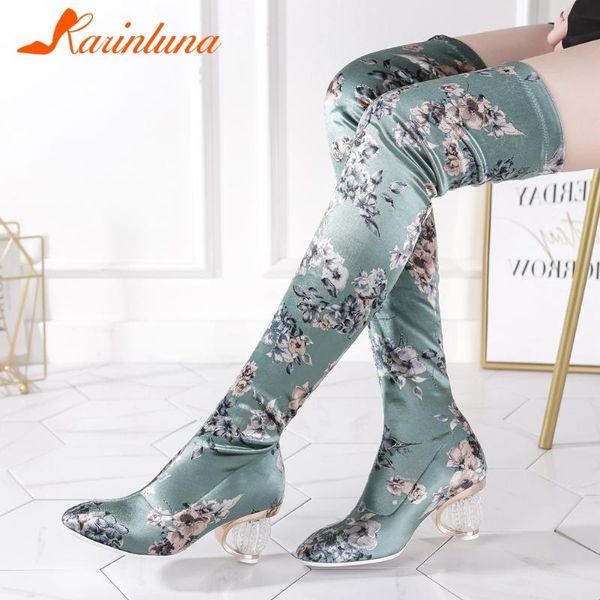 karin 2020 new fashion big size 44 strange style over the knee boots woman shoes slip-on floral spring autumn boots female, Black
karin 2020 new fashion big size 44 strange style over the knee boots woman shoes slip-on floral spring autumn boots female, Black