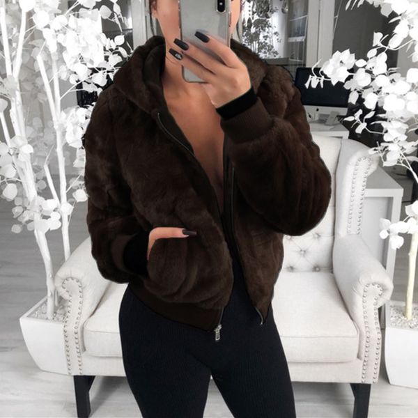 hooded plush new hoodie women's hooded fur coat hoodie sweater plush sweater fur coat women's new, Black
hooded plush new hoodie women's hooded fur coat hoodie sweater plush sweater fur coat women's new, Black
