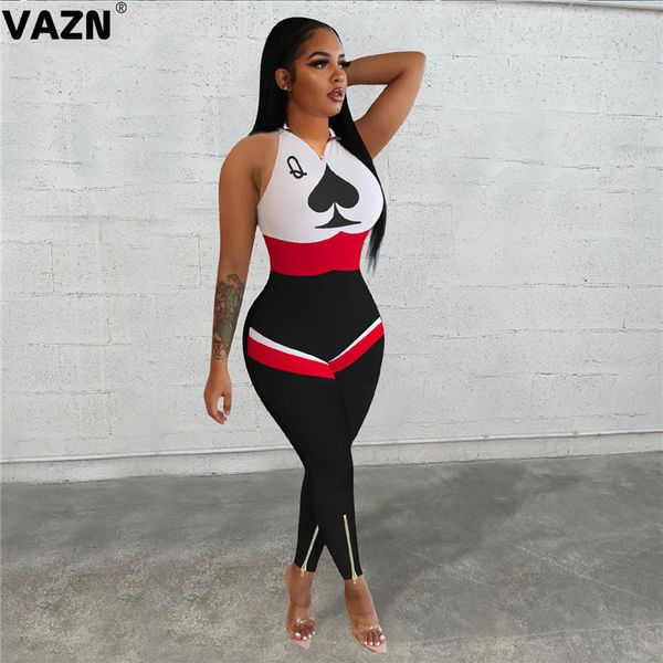 vazn 2020 sport fitness summer beach rompers womens jumpsuit fashion sleeveless bandage jumpsuits, Black;white
vazn 2020 sport fitness summer beach rompers womens jumpsuit fashion sleeveless bandage jumpsuits, Black;white