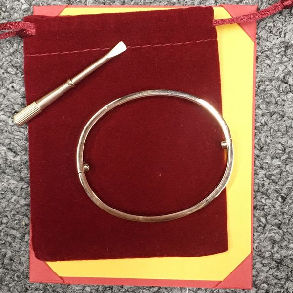 love titanium steel silver rose gold with diamonds bracelet bangles women men screw bracelet couple jewelry wholesale 7ebz, Black
love titanium steel silver rose gold with diamonds bracelet bangles women men screw bracelet couple jewelry wholesale 7ebz, Black