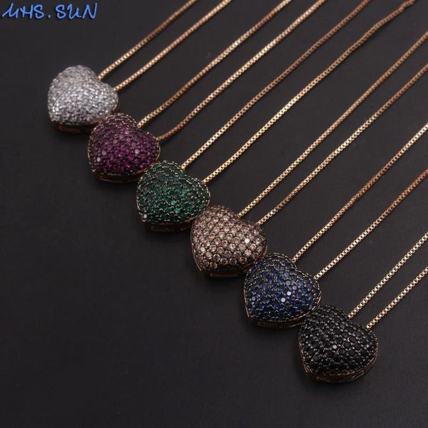 mhs.sun 1pc romantic cubic zircon necklace jewelry with heart pendant fashion women chain necklace crystal choker party gift, Silver
mhs.sun 1pc romantic cubic zircon necklace jewelry with heart pendant fashion women chain necklace crystal choker party gift, Silver