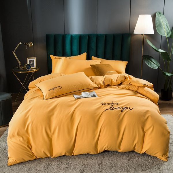 минималистский новый дизайн постельного белья solid color beding set чувство king size bed sheet пододеяльник наволочка
минималистский новый дизайн постельного белья solid color beding set чувство king size bed sheet пододеяльник наволочка