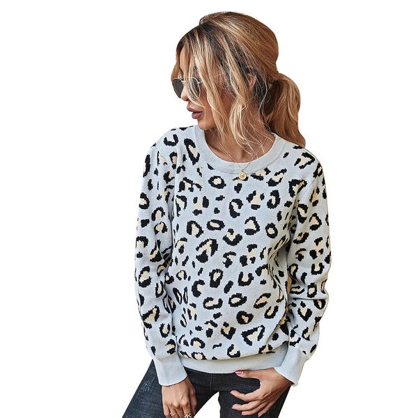 original design cross-border womens independent station explosions 2020 autumn and winter new womens shirt fashion leopard sweater, White;black
original design cross-border womens independent station explosions 2020 autumn and winter new womens shirt fashion leopard sweater, White;black