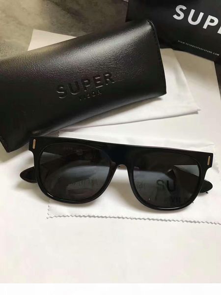 sunglasses super by retrosuperfuture francis flat black gold new fashion designer sunglasses new with case, White;black
sunglasses super by retrosuperfuture francis flat black gold new fashion designer sunglasses new with case, White;black