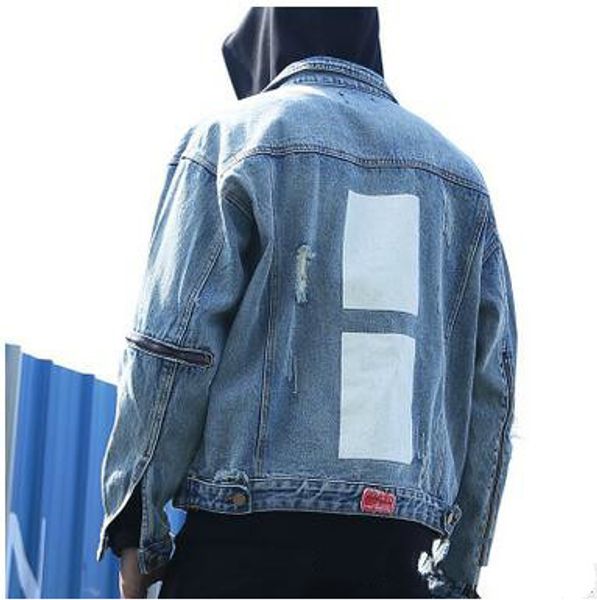 424 jacket zipper hole ripped vintage jacket wash stand collar jean jackets casual loose bf style coats coat 2 color, Black;brown
424 jacket zipper hole ripped vintage jacket wash stand collar jean jackets casual loose bf style coats coat 2 color, Black;brown