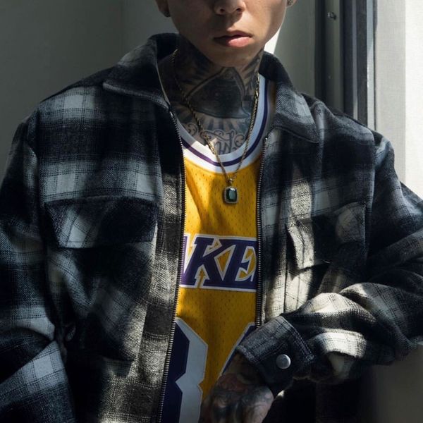 20fw tooling zipper plaid flannel jacket shirt long sleeves coat men women casual loose street hip hop lapel neck outwear hfhljk114 4021, Black;brown
20fw tooling zipper plaid flannel jacket shirt long sleeves coat men women casual loose street hip hop lapel neck outwear hfhljk114 4021, Black;brown