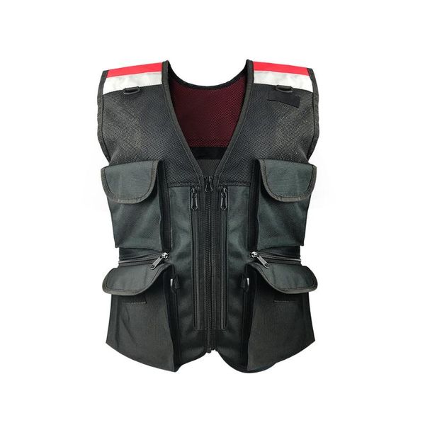 men women breathable mesh with pocket oxford cloth climbing motorcycle apparel running reflective safety vest outdoor sports, Black
men women breathable mesh with pocket oxford cloth climbing motorcycle apparel running reflective safety vest outdoor sports, Black