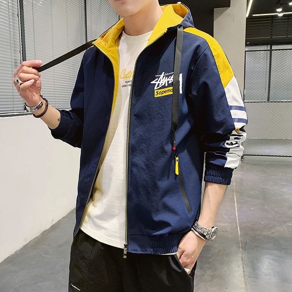 2020 spring korean style fashion overallsjacket overalls overalls personality handsome men's fashion casual jacket men's, Black;brown
2020 spring korean style fashion overallsjacket overalls overalls personality handsome men's fashion casual jacket men's, Black;brown