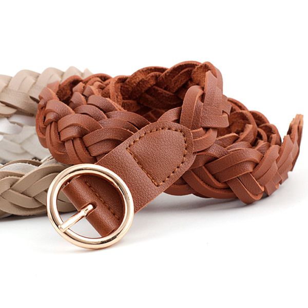 pu leather braided women belt jeans dress waistband decorative thin belts knitted casual round gold pin buckle women belt hot, Black;brown
pu leather braided women belt jeans dress waistband decorative thin belts knitted casual round gold pin buckle women belt hot, Black;brown