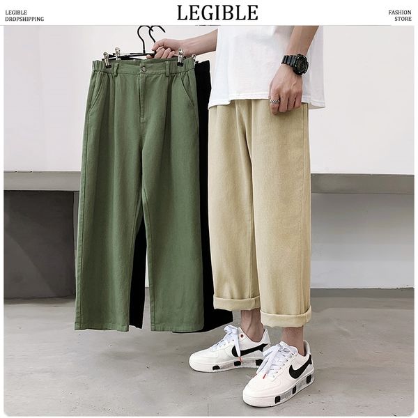 legible korean solid color men harem pants 2020 men's cotton casual straight pants japanese streetwear man trousers, Black
legible korean solid color men harem pants 2020 men's cotton casual straight pants japanese streetwear man trousers, Black
