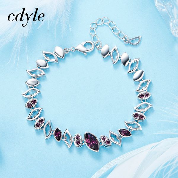 cdyle embellished with crystal luxury bracelet women bracelets & bangle trendy blue purple color option chic, Black
cdyle embellished with crystal luxury bracelet women bracelets & bangle trendy blue purple color option chic, Black
