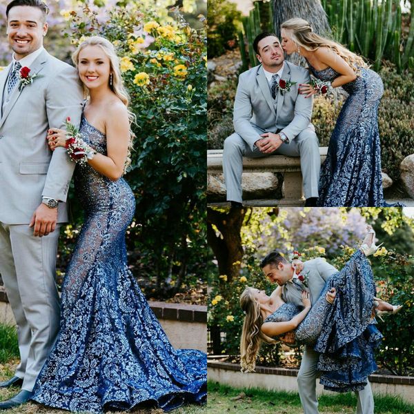 one shoulder lace mermaid prom dresses customise illusion floor length evening gowns vestidos 2020 new bridesmaid dress, Black
one shoulder lace mermaid prom dresses customise illusion floor length evening gowns vestidos 2020 new bridesmaid dress, Black