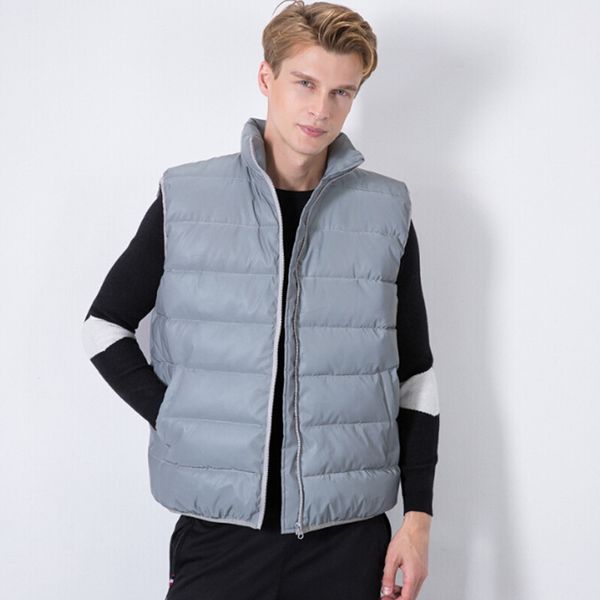full reflective men women waistcoat autumn winter thick sleeveless jacket hip hop streetwear warm coats chaleco hombre, Black;white
full reflective men women waistcoat autumn winter thick sleeveless jacket hip hop streetwear warm coats chaleco hombre, Black;white