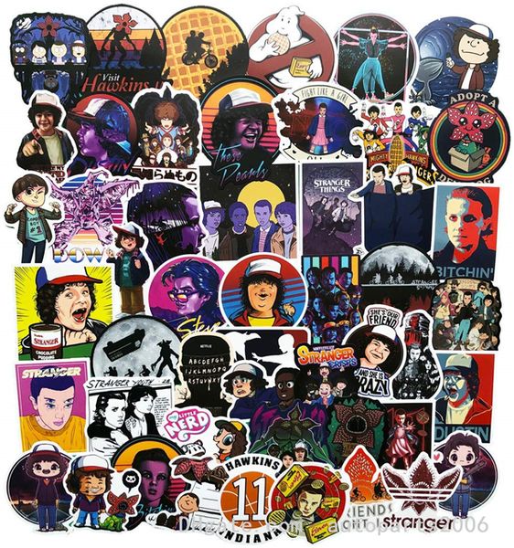 50pcs/lot wholesale stranger things movie stickers vinyl waterproof no-duplicate sticker for lapskateboard bottle car decals
50pcs/lot wholesale stranger things movie stickers vinyl waterproof no-duplicate sticker for lapskateboard bottle car decals