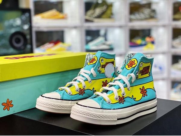 cartoon retro high-casual sports vulcanized wild board shoes canvas shoes, Black