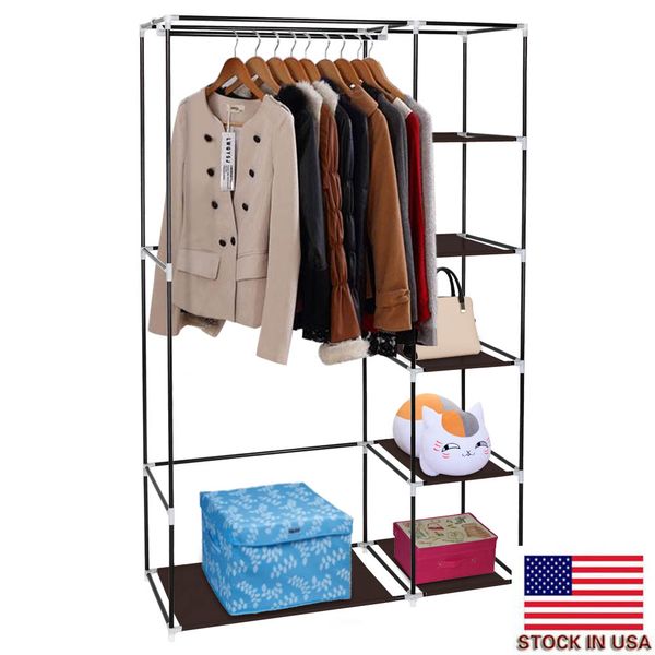 67 дюймы одежды гардероба гардероб портативного домашнего шкаф шкаф для хранения обуви коричневого легко установить для хранения одежды прак
67 дюймы одежды гардероба гардероб портативного домашнего шкаф шкаф для хранения обуви коричневого легко установить для хранения одежды прак