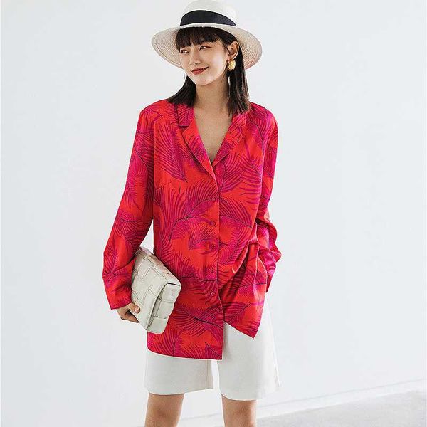 new autumn vintage printing blouse women loose casual women shirt single breasted shirts with belt sl167, White
new autumn vintage printing blouse women loose casual women shirt single breasted shirts with belt sl167, White