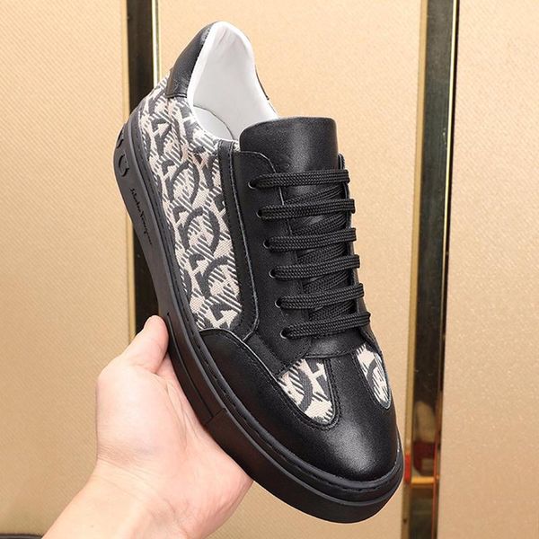 new arrival mens shoes scarpe sportive da uomo fashion classic outdoor walking luxury footwears plus size lace -up sports casual men shoes, Black 
new arrival mens shoes scarpe sportive da uomo fashion classic outdoor walking luxury footwears plus size lace -up sports casual men shoes, Black