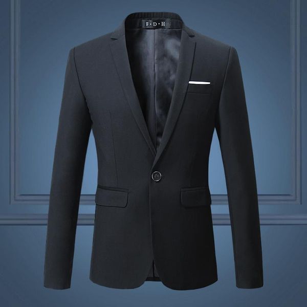 black classy men's blazer jacket one button slim wedding suit men solid m-3xl mens casual blazers white customizable big size, White;black
black classy men's blazer jacket one button slim wedding suit men solid m-3xl mens casual blazers white customizable big size, White;black