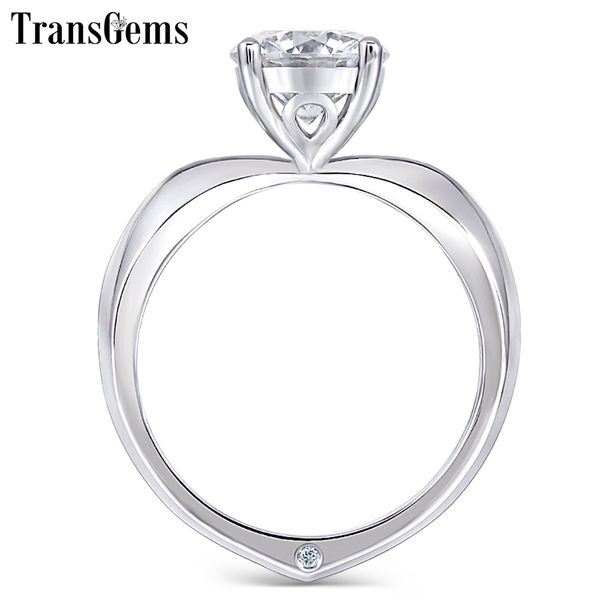 transgems 14k 585 white gold moissanite gold engagement ring for women center 1ct 6.5mm f color moissanite ladies ring y200620, Slivery;golden
transgems 14k 585 white gold moissanite gold engagement ring for women center 1ct 6.5mm f color moissanite ladies ring y200620, Slivery;golden