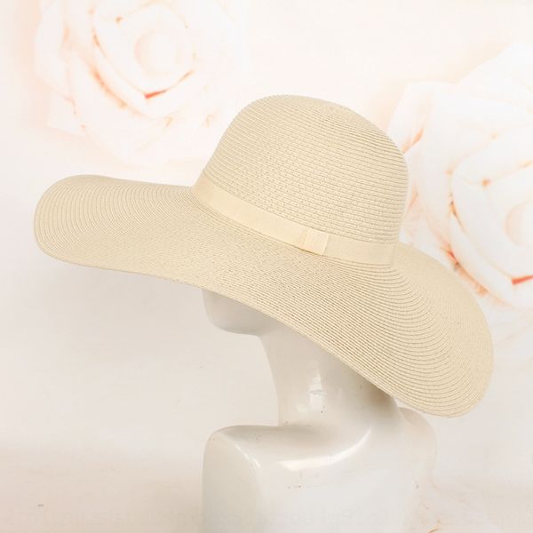 2020 new super large straw straw sunscreen women's foldable sun sunscreen hat all-match holiday beach hat, Blue;gray
2020 new super large straw straw sunscreen women's foldable sun sunscreen hat all-match holiday beach hat, Blue;gray