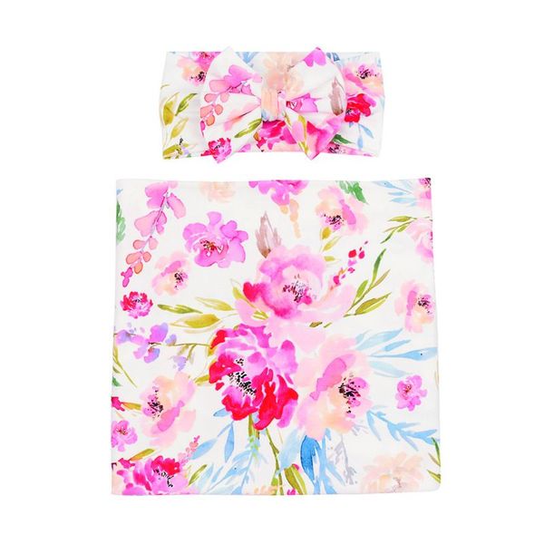 2pcs little kids floral printed wrapped blanket towel bow-knot headband for baby gxmb
2pcs little kids floral printed wrapped blanket towel bow-knot headband for baby gxmb