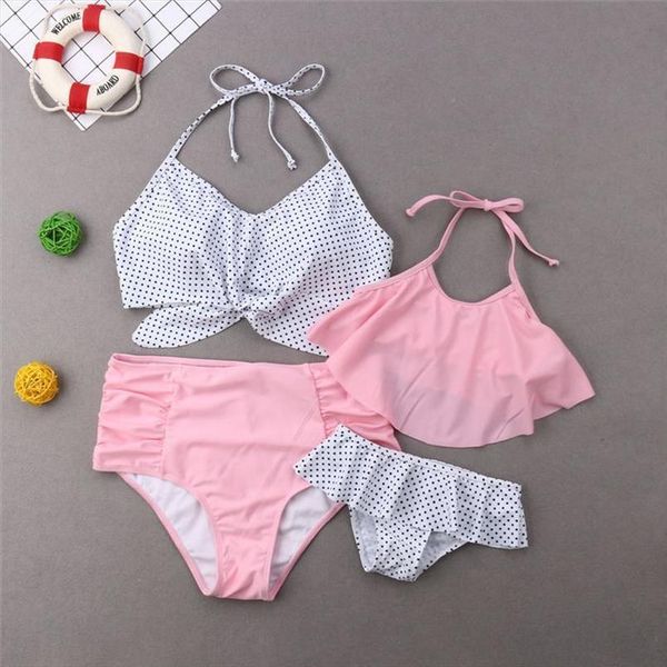 2020 family match swimsuit dot print bandage biquinis swimming trunks dad boy girl lovely bikinis high waist bathing vintage, White;black
2020 family match swimsuit dot print bandage biquinis swimming trunks dad boy girl lovely bikinis high waist bathing vintage, White;black