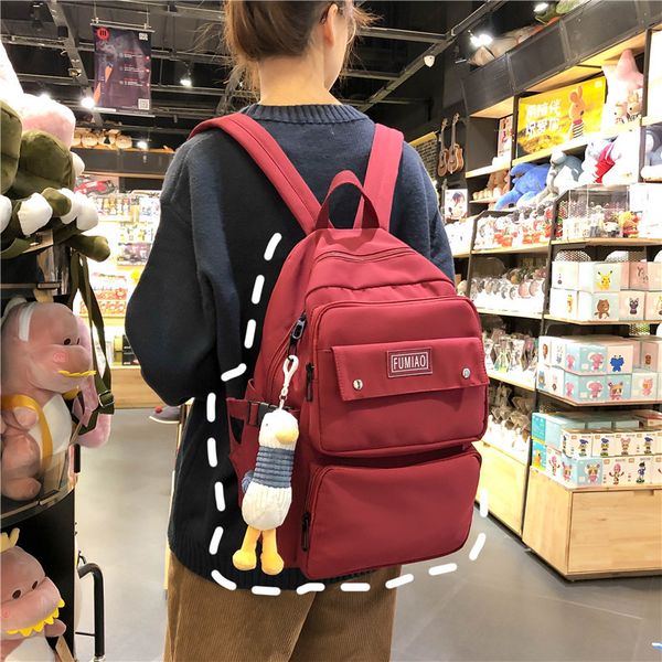 vintage sense girl schoolbag korean campus trend simple solid color large capacity backpack japanese soft back student backpack
vintage sense girl schoolbag korean campus trend simple solid color large capacity backpack japanese soft back student backpack