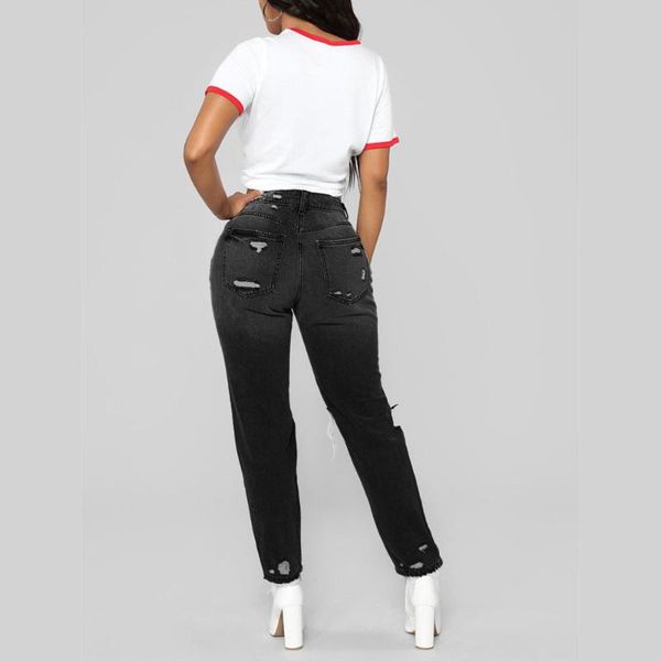 women's jeans est women stretch ripped distressed skinny high waist denim pants shredded trousers slim jeggings woman, Blue
women's jeans est women stretch ripped distressed skinny high waist denim pants shredded trousers slim jeggings woman, Blue