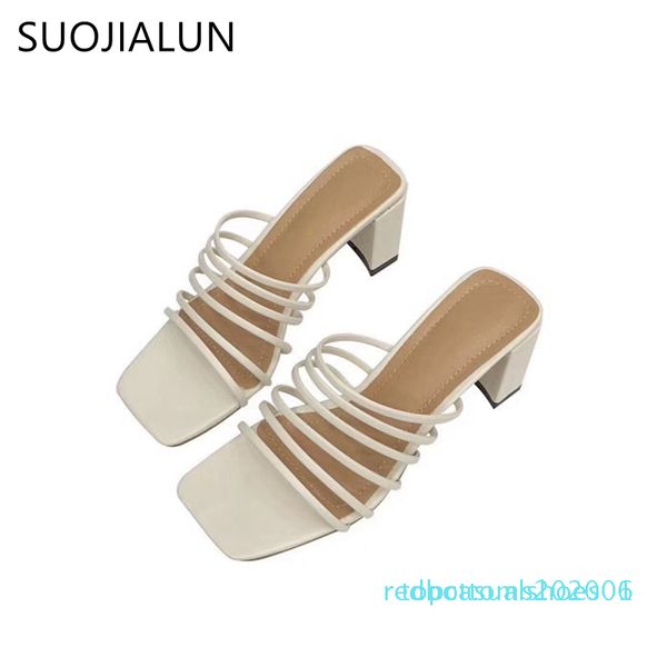 suojialun women high heels slipper slip on square heel women summer outdoor sandal fashion thin strap slipper elegant shoe t01, Black
suojialun women high heels slipper slip on square heel women summer outdoor sandal fashion thin strap slipper elegant shoe t01, Black