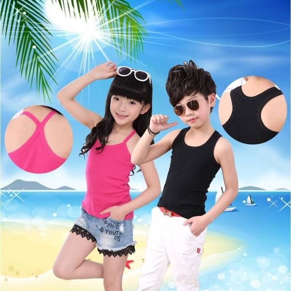 dvxw9 special underwear vest base vest offer children's pure cotton boy i-shaped girl's small camisole medium and large children&#, Blue
dvxw9 special underwear vest base vest offer children's pure cotton boy i-shaped girl's small camisole medium and large children&#, Blue