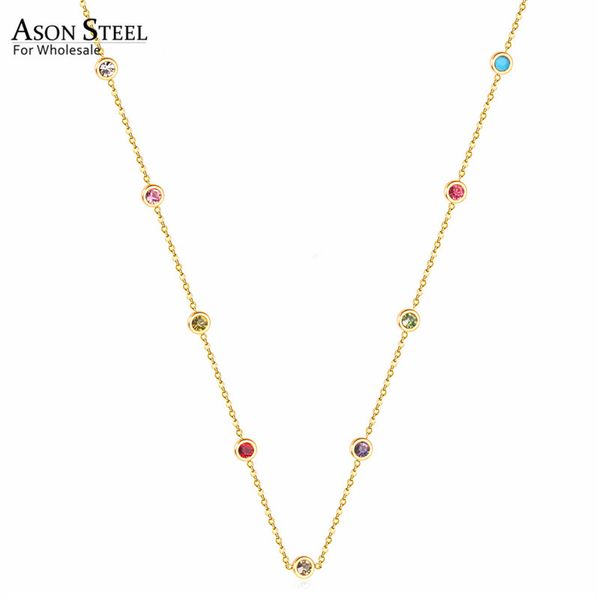 asonsteel long chain babygirl necklace gold color crystal round pendant necklace inoxidable mujer adjustable cuban link chains, Silver
asonsteel long chain babygirl necklace gold color crystal round pendant necklace inoxidable mujer adjustable cuban link chains, Silver