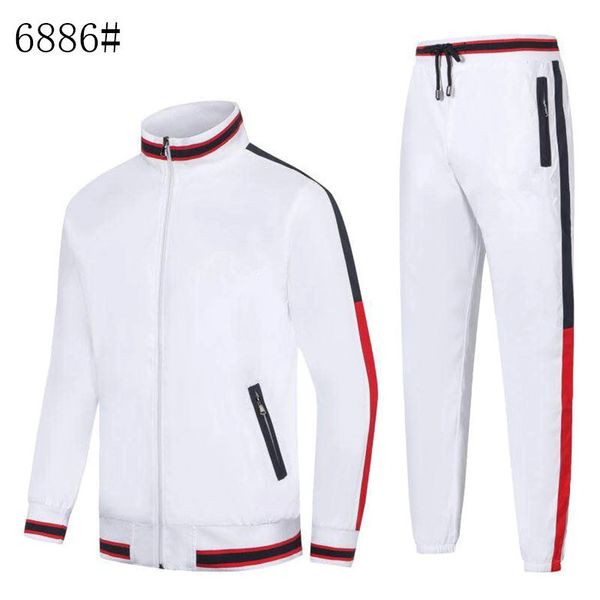 2021 mens tracksuits casual spring autumn new white sports classic embroidery mens tracksuits, Gray
2021 mens tracksuits casual spring autumn new white sports classic embroidery mens tracksuits, Gray