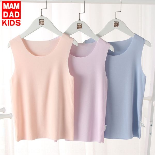 children's class a boys and girls soft boneless modal fresh parent-child summer clothing vest vest, Blue
children's class a boys and girls soft boneless modal fresh parent-child summer clothing vest vest, Blue