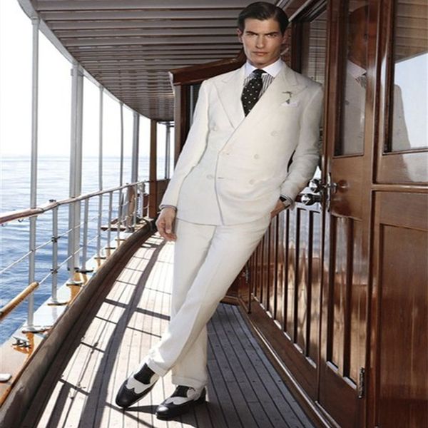 новая осень белый джентльмен костюм двойной брестед groom tuxedos 2 шт mens выпускного вечера венчания dinner party костюмы блейзера мужчина, White;black
новая осень белый джентльмен костюм двойной брестед groom tuxedos 2 шт mens выпускного вечера венчания dinner party костюмы блейзера мужчина, White;black