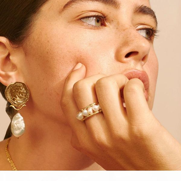 luxury designer jewelry women rings elegant cuff pearl rings with shell retro pouplar old fashion designer bracelets, Silver
luxury designer jewelry women rings elegant cuff pearl rings with shell retro pouplar old fashion designer bracelets, Silver