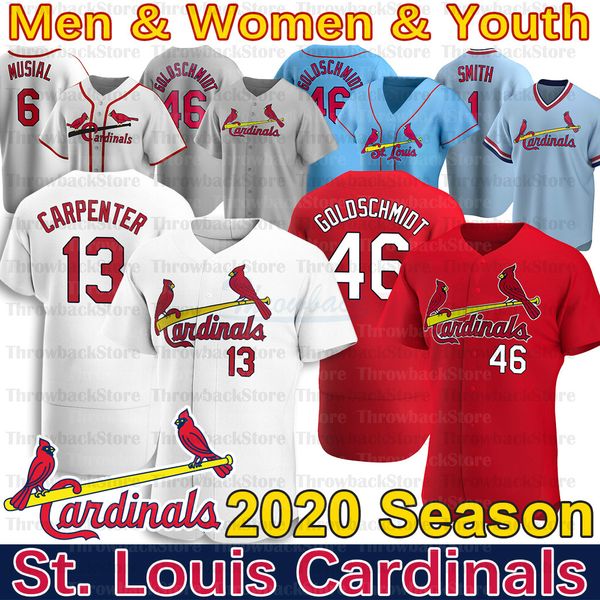 st. louis paul goldschmidt jersey ozzie smith 4 yadier molina stan musial 12 paul dejong harrison bader bob gibson 2020 jersey, Blue;black
st. louis paul goldschmidt jersey ozzie smith 4 yadier molina stan musial 12 paul dejong harrison bader bob gibson 2020 jersey, Blue;black