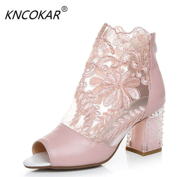 spring and summer of real leather lace flower net noodles cool boots thick with fish-mouth womens sandals 34-41 yards, Black
spring and summer of real leather lace flower net noodles cool boots thick with fish-mouth womens sandals 34-41 yards, Black