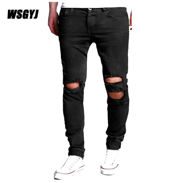 men's trousers 2020 new casual men pants slim pant straight trousers fashion begars holes pants men solid size m-xxl, Black
men's trousers 2020 new casual men pants slim pant straight trousers fashion begars holes pants men solid size m-xxl, Black